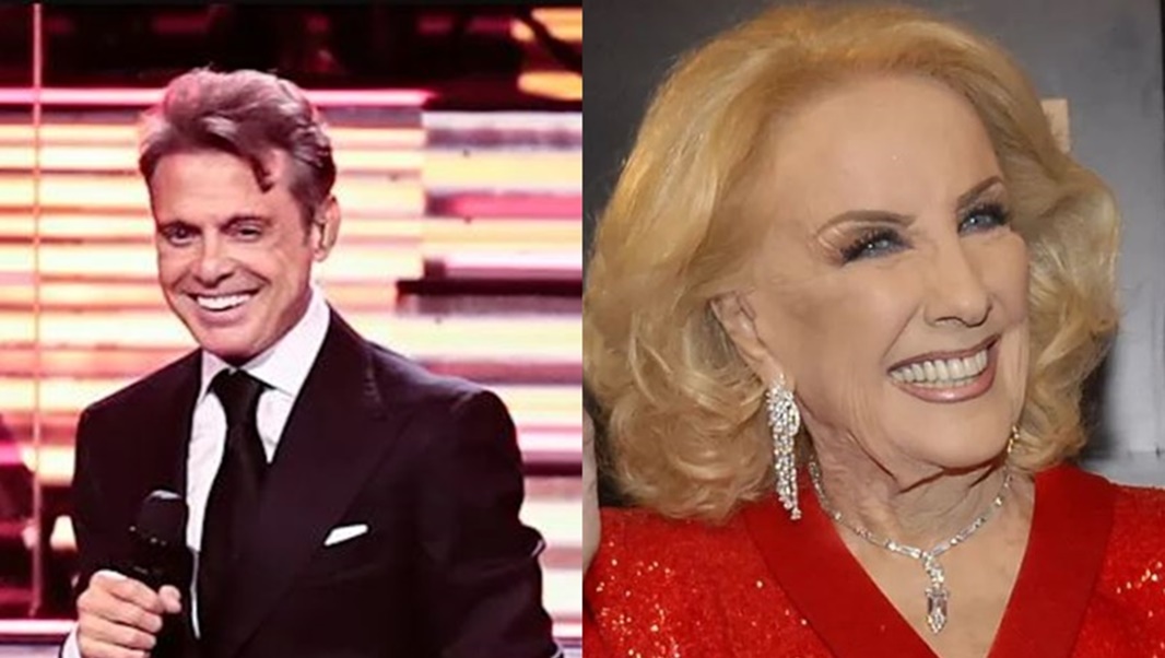 Paren Todo Luismi Baj Del Escenario Para Saludar A Mirtha Legrand Epa